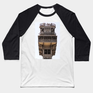 Elevador de Santa Justa - 2 © Baseball T-Shirt